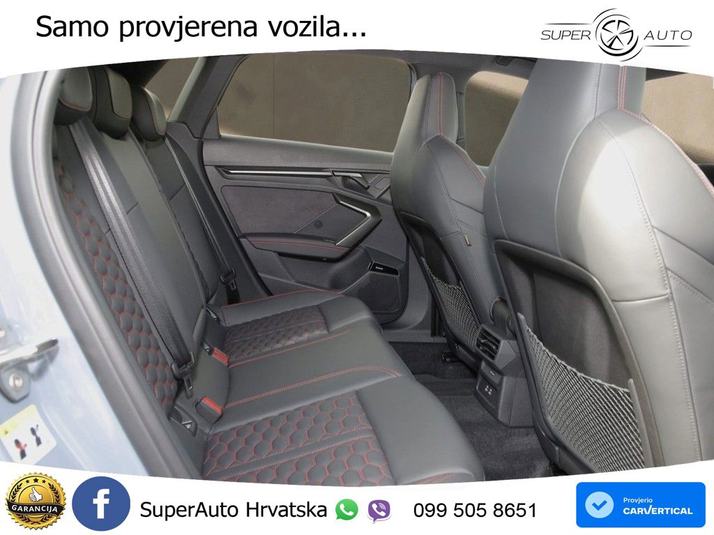 Audi RS3 Sportback 2.5 TFSI (400 KS) quattro S tronic LED+GR SJED+ACC