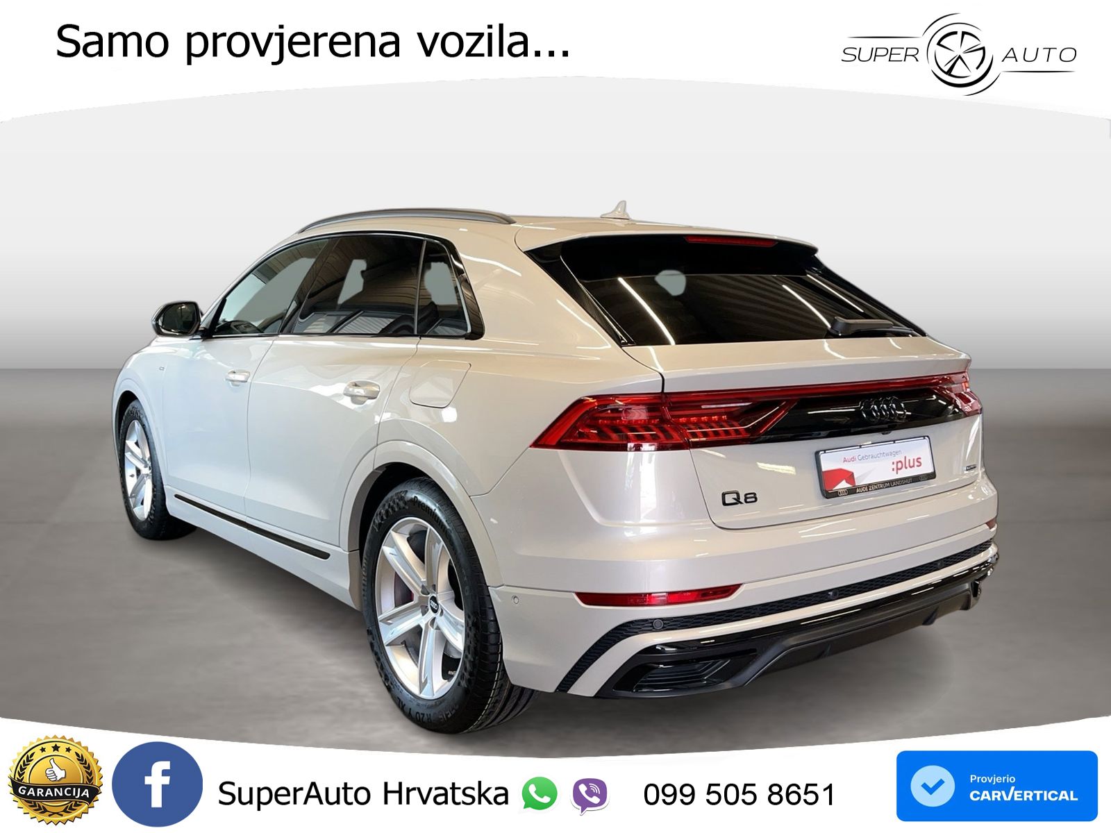 Audi Q8 55 TFSIe V6 (381 KS) quattro tiptronic