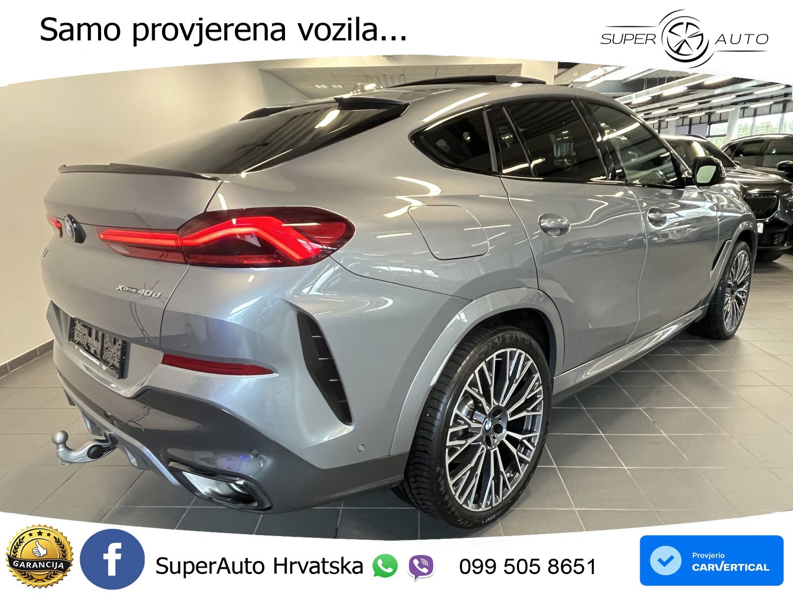 BMW X6 40d (352 KS) xDrive Steptronic M Sport LED+GR SJED+ACC