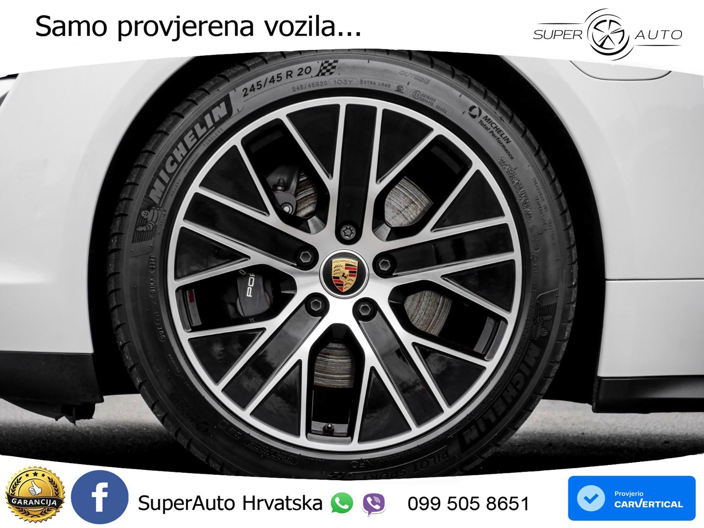 Porsche Taycan Performance Plus 93.4 kWh (476 KS)