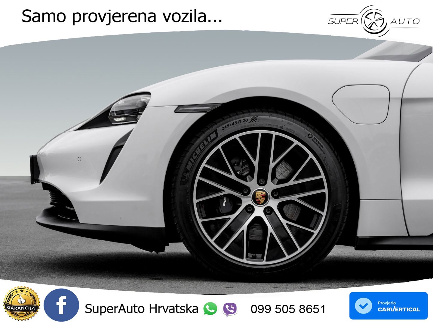 Porsche Taycan Performance Plus 93.4 kWh (476 KS)