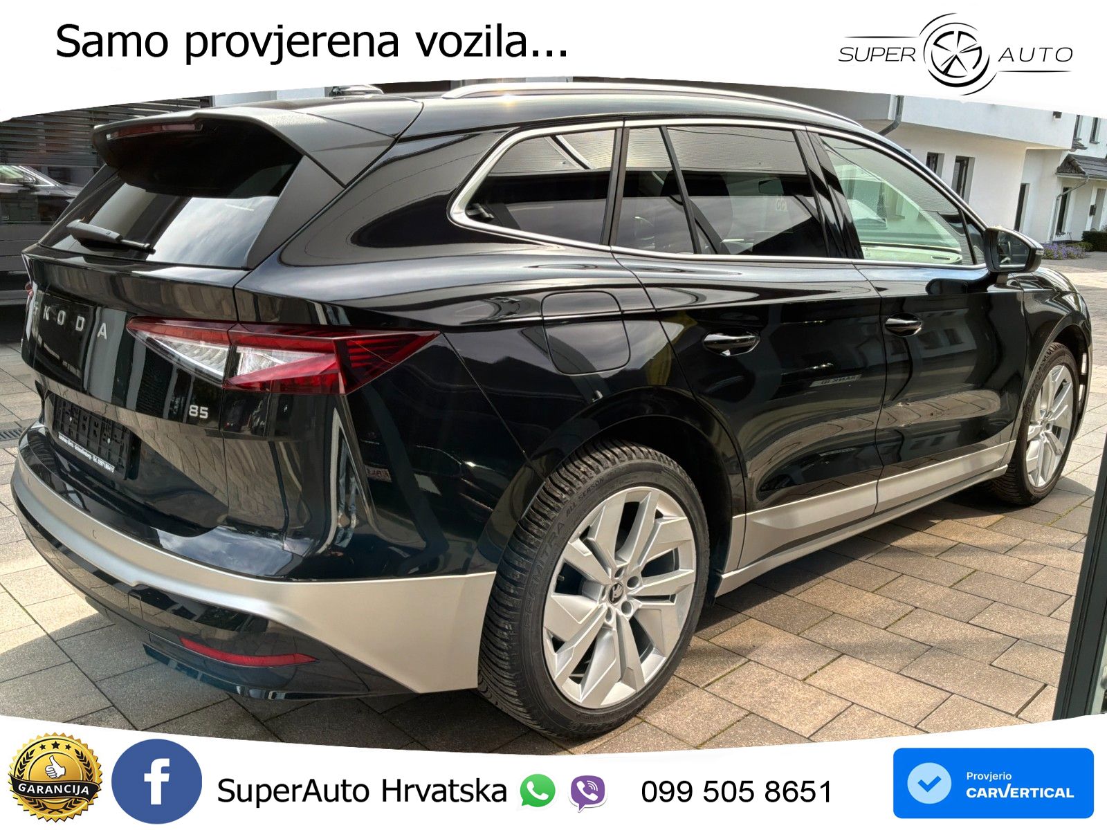 Škoda Enyaq 85 82 kWh (286 KS) LED+GR SJED+ACC