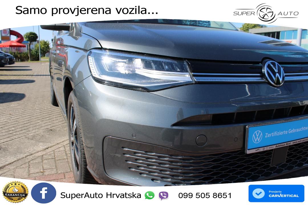 VW Caddy 122 KS LED+GR SJED+ACC