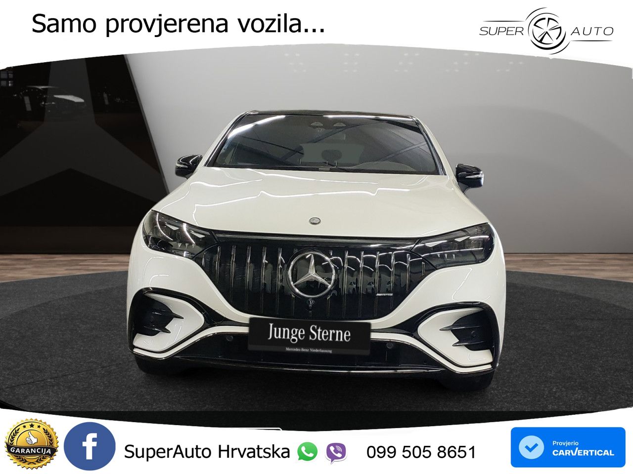 Mercedes EQE SUV AMG 43 100 kWh (476 KS) 4MATIC LED+GR SJED+ACC