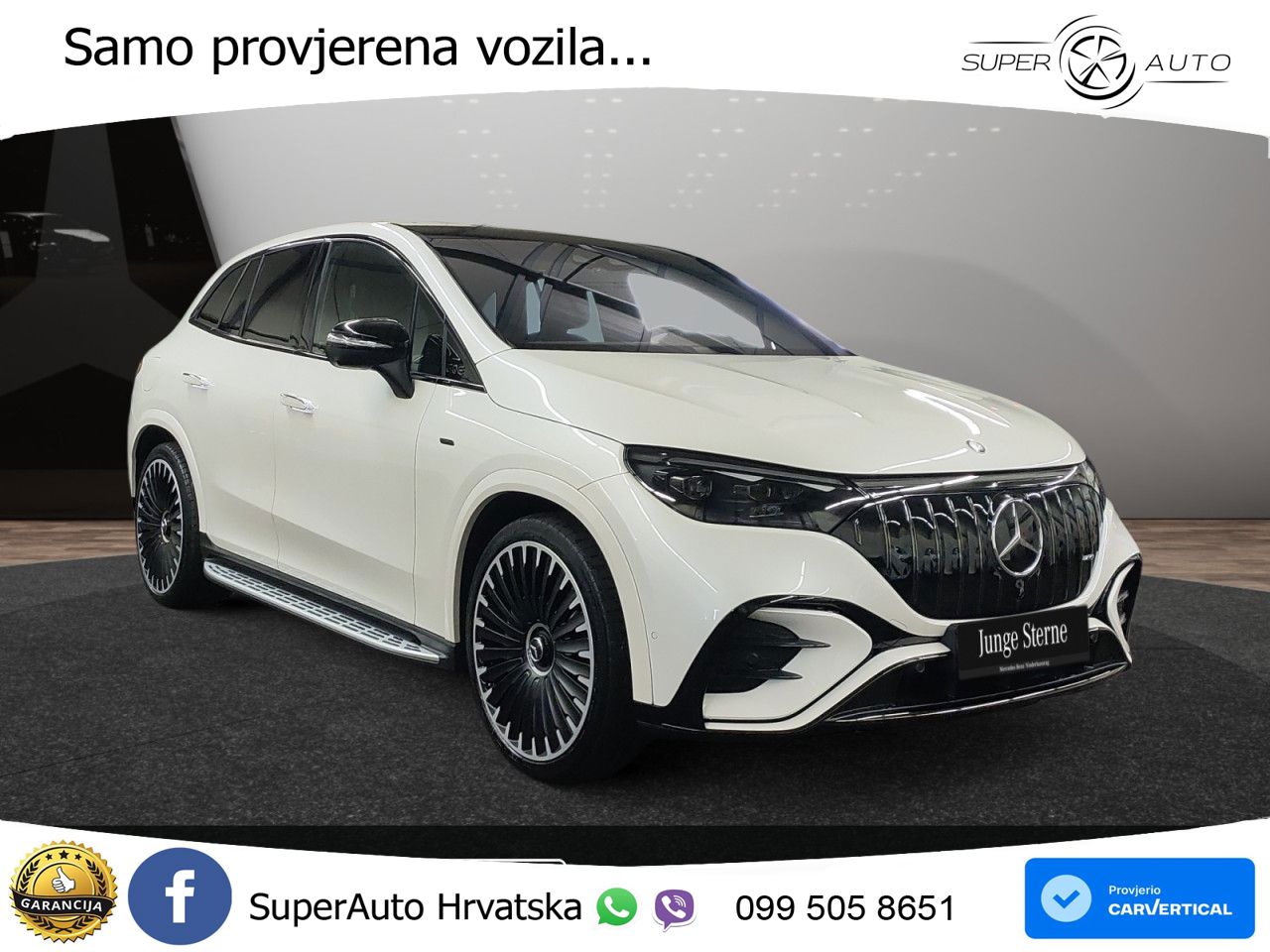 Mercedes EQE SUV AMG 43 100 kWh (476 KS) 4MATIC LED+GR SJED+ACC