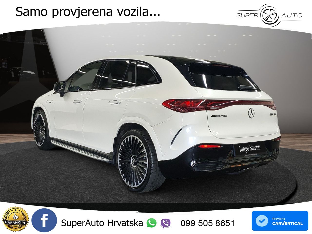 Mercedes EQE SUV AMG 43 100 kWh (476 KS) 4MATIC LED+GR SJED+ACC