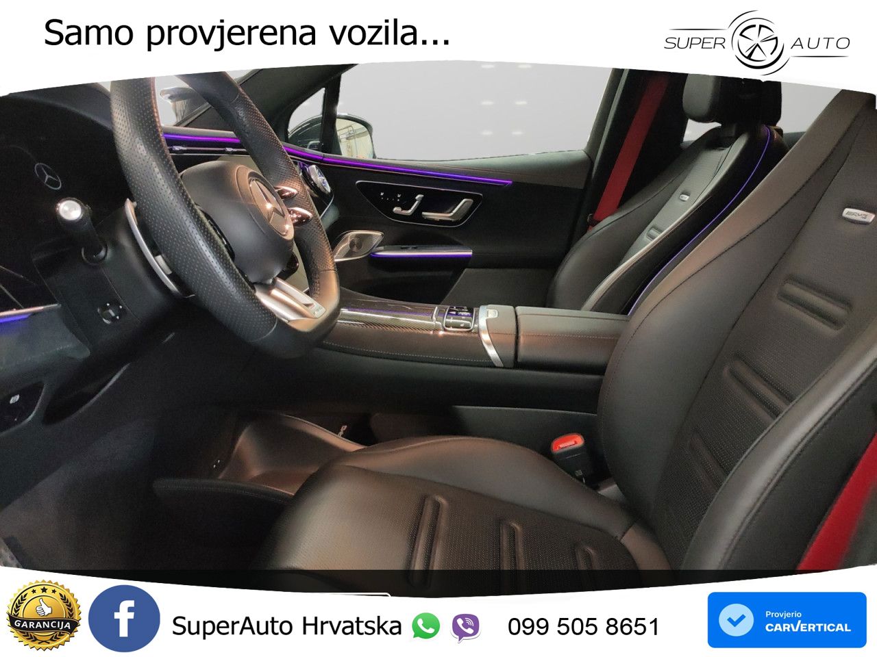 Mercedes EQE SUV AMG 43 100 kWh (476 KS) 4MATIC LED+GR SJED+ACC
