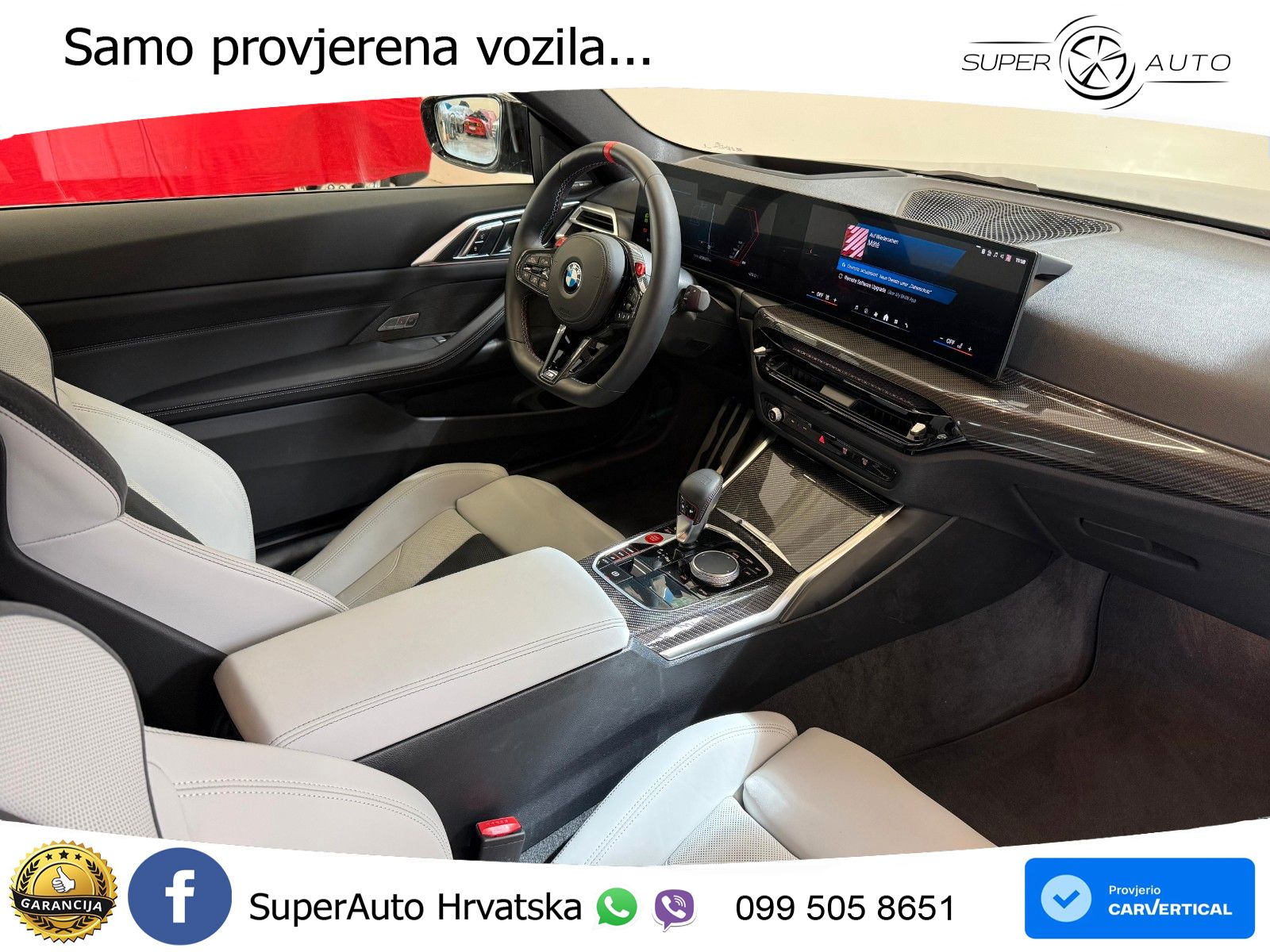 BMW M4 Competition 3.0 (530 KS) xDrive Steptronic LED+GR SJED+ACC