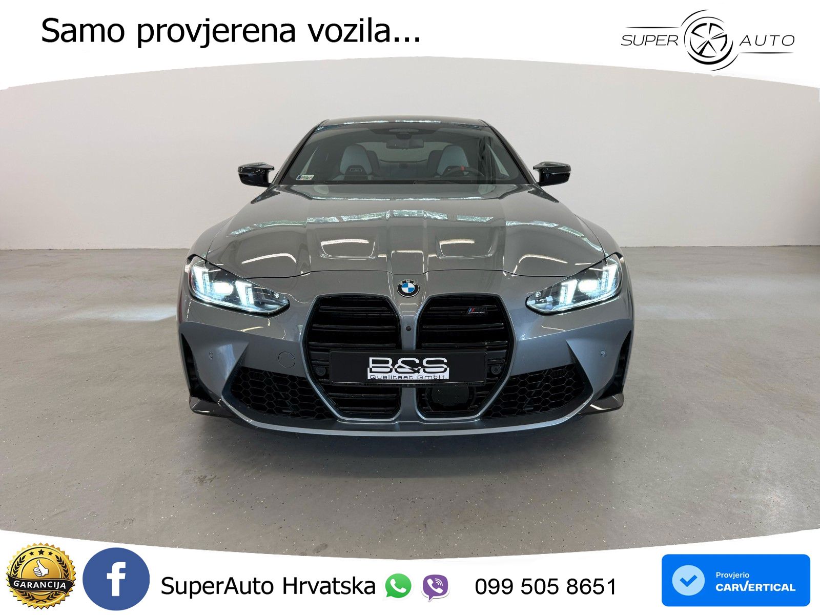 BMW M4 Competition 3.0 (530 KS) xDrive Steptronic LED+GR SJED+ACC