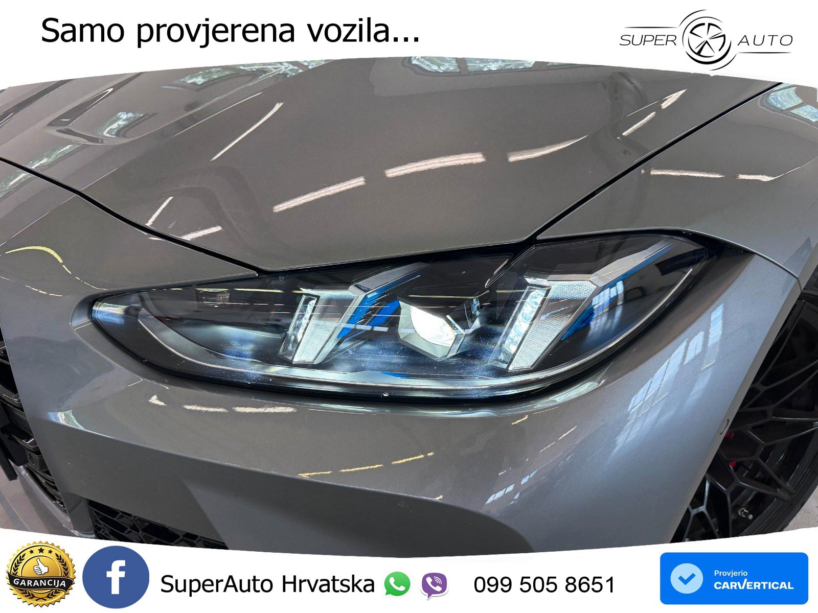 BMW M4 Competition 3.0 (530 KS) xDrive Steptronic LED+GR SJED+ACC