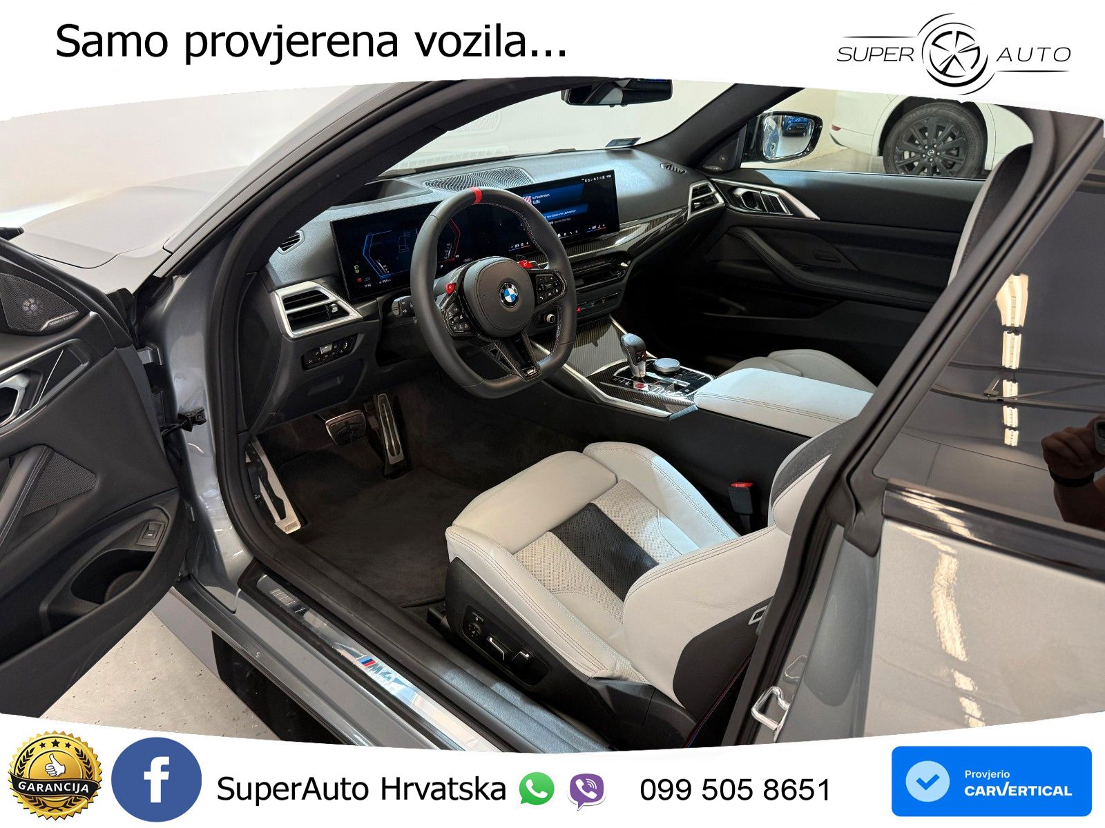 BMW M4 Competition 3.0 (530 KS) xDrive Steptronic LED+GR SJED+ACC