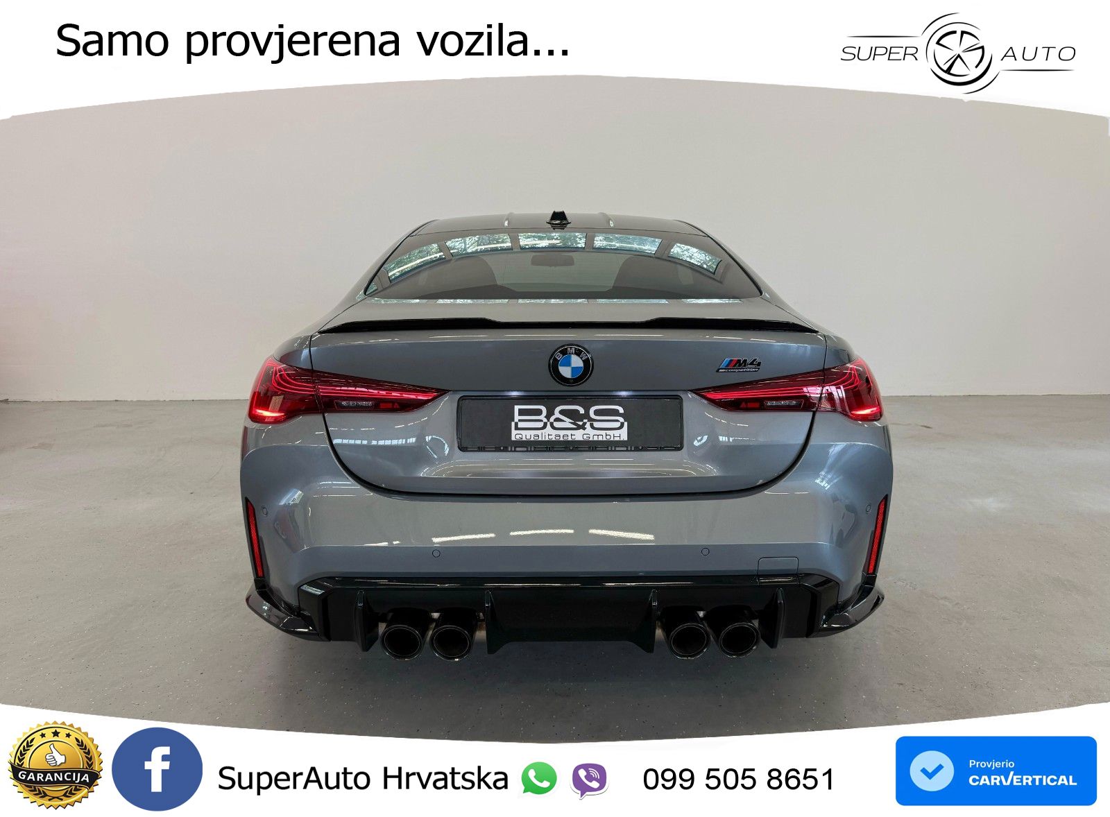 BMW M4 Competition 3.0 (530 KS) xDrive Steptronic LED+GR SJED+ACC