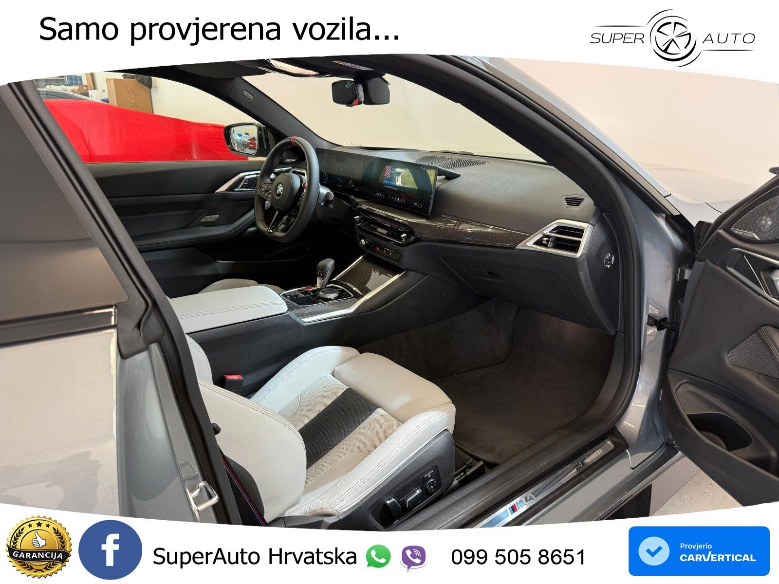 BMW M4 Competition 3.0 (530 KS) xDrive Steptronic LED+GR SJED+ACC
