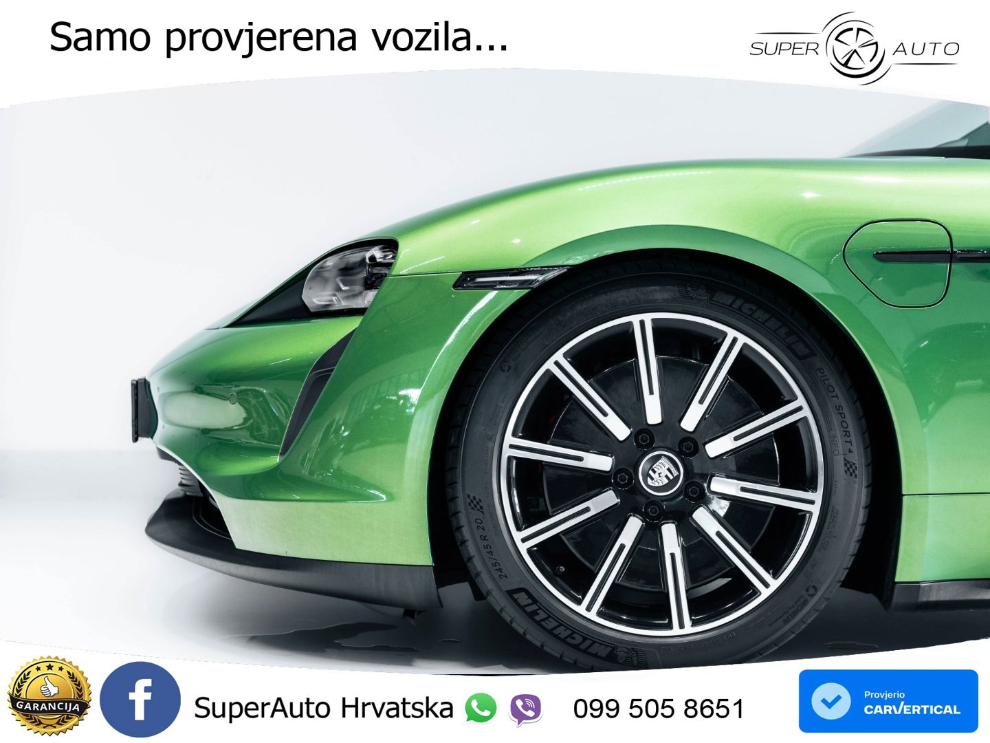Porsche Taycan Sport Turismo 4S Performance Plus 93.4 kWh (571 KS)