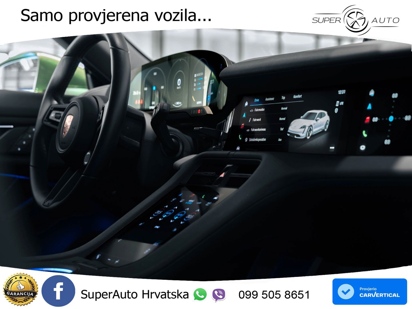 Porsche Taycan Sport Turismo 4S Performance Plus 93.4 kWh (571 KS)