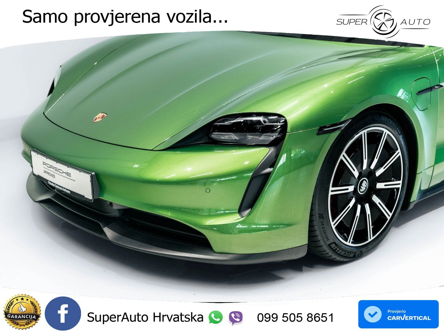 Porsche Taycan Sport Turismo 4S Performance Plus 93.4 kWh (571 KS)