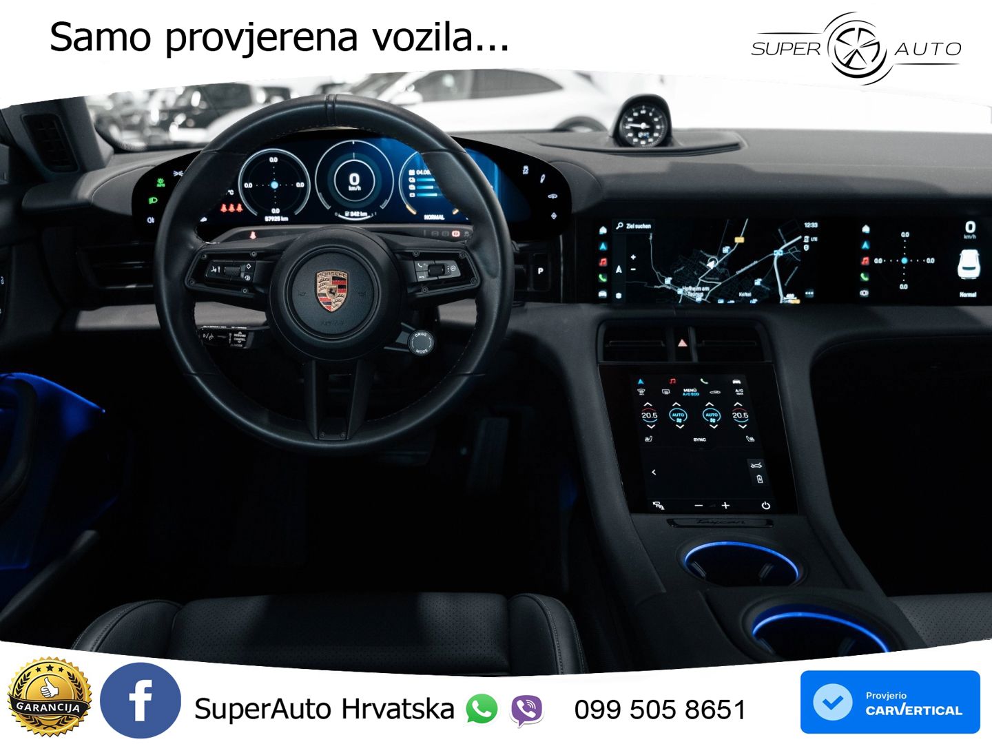 Porsche Taycan Sport Turismo 4S Performance Plus 93.4 kWh (571 KS)