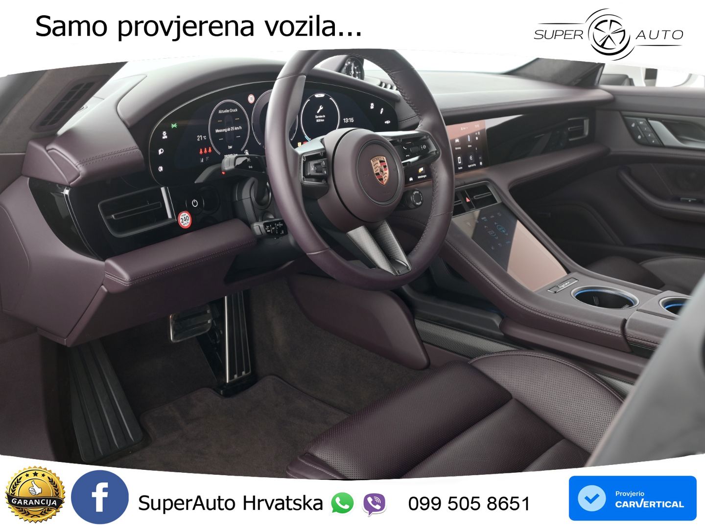 Porsche Taycan Sport Turismo 105 kWh (435 KS)