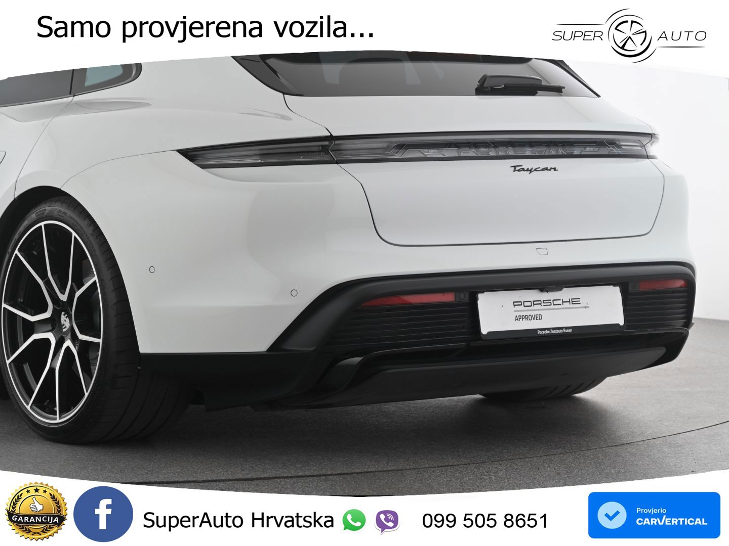 Porsche Taycan Sport Turismo 105 kWh (435 KS)
