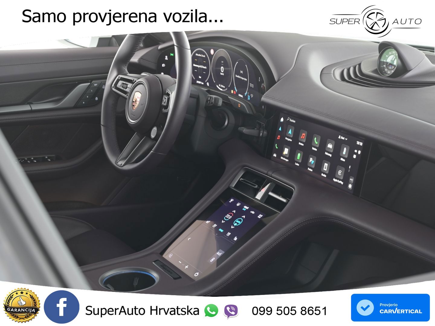 Porsche Taycan Sport Turismo 105 kWh (435 KS)