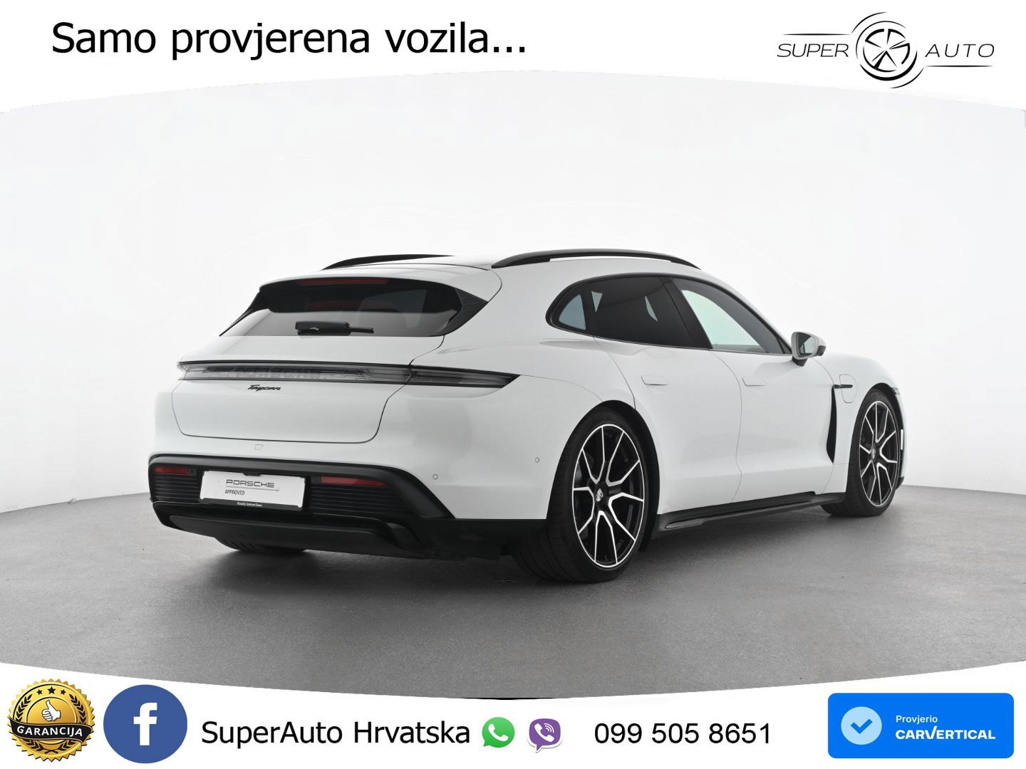 Porsche Taycan Sport Turismo 105 kWh (435 KS)