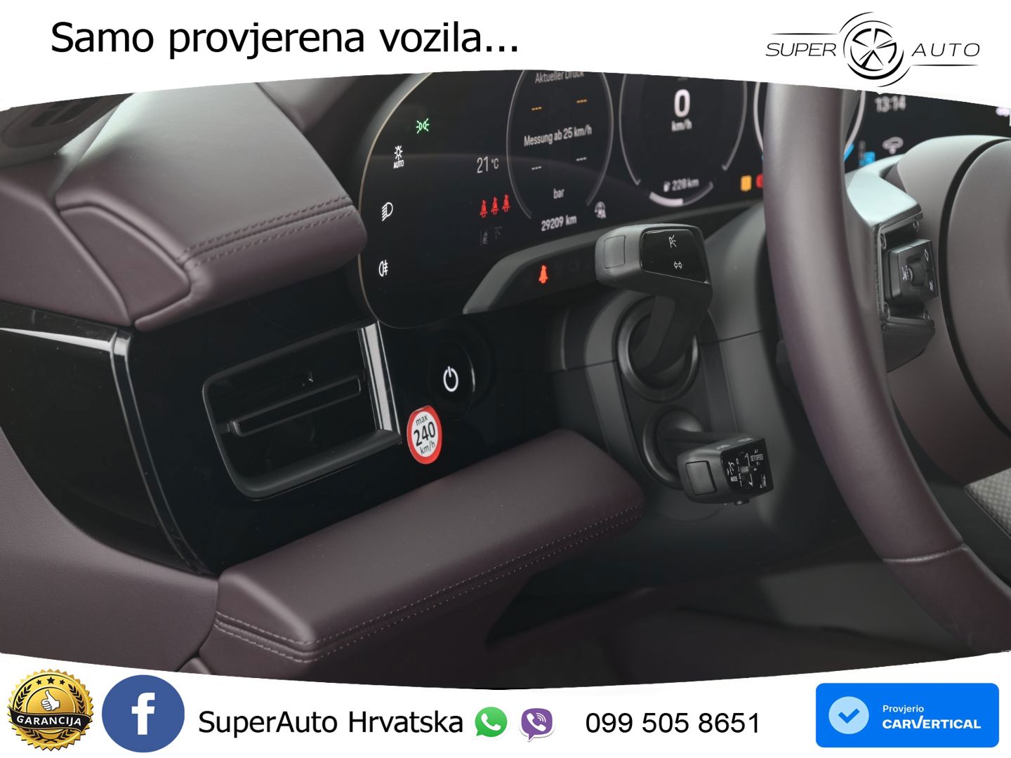 Porsche Taycan Sport Turismo 105 kWh (435 KS)