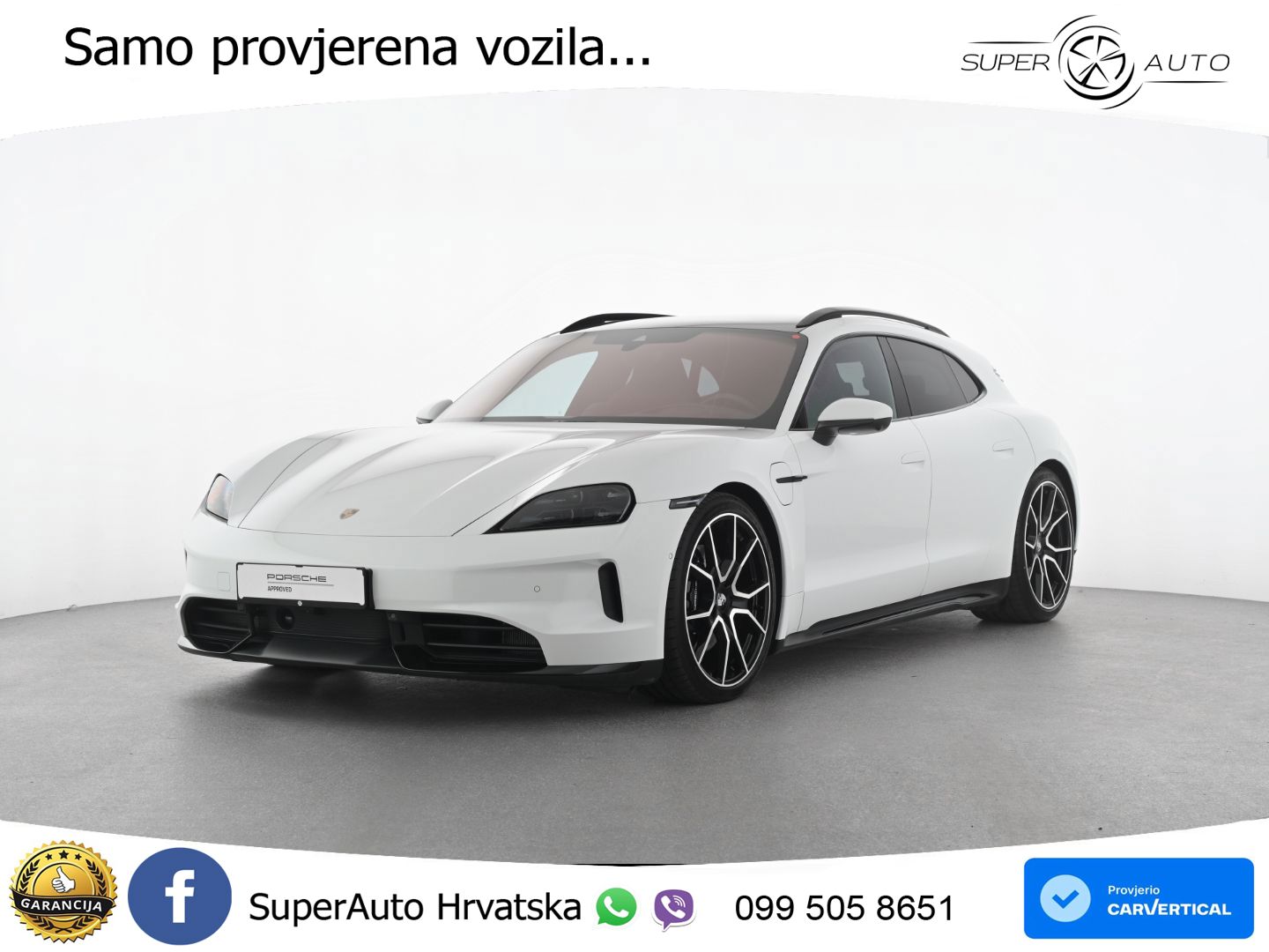 Porsche Taycan Sport Turismo 105 kWh (435 KS)