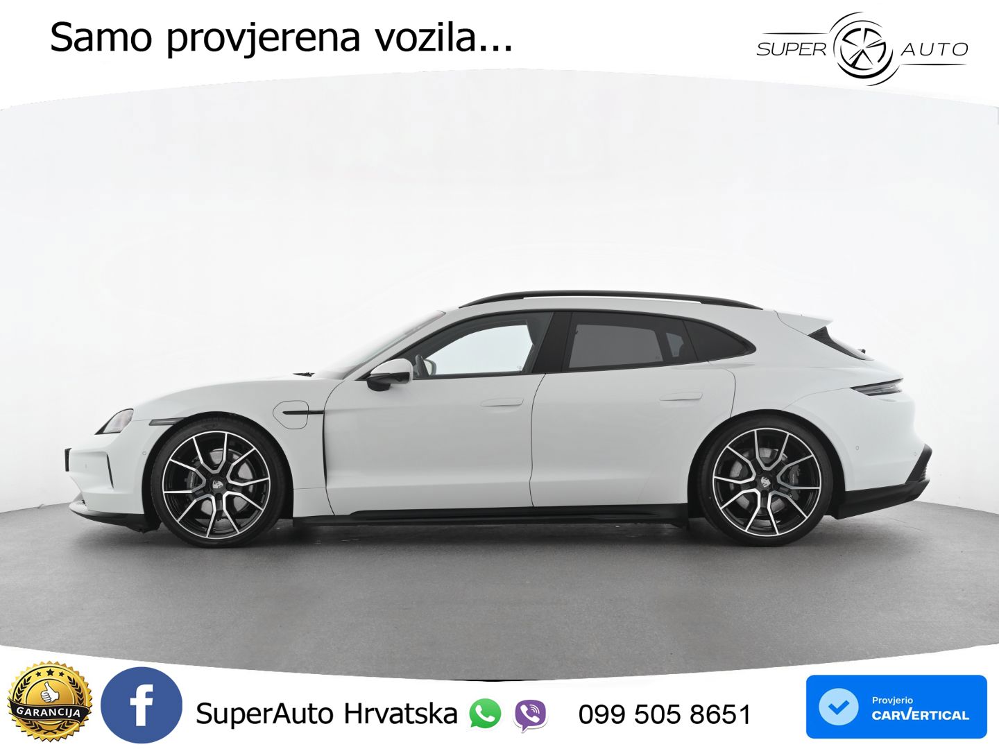 Porsche Taycan Sport Turismo 105 kWh (435 KS)