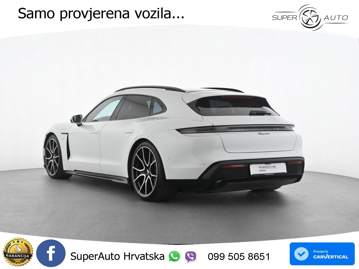 Porsche Taycan Sport Turismo 105 kWh (435 KS)