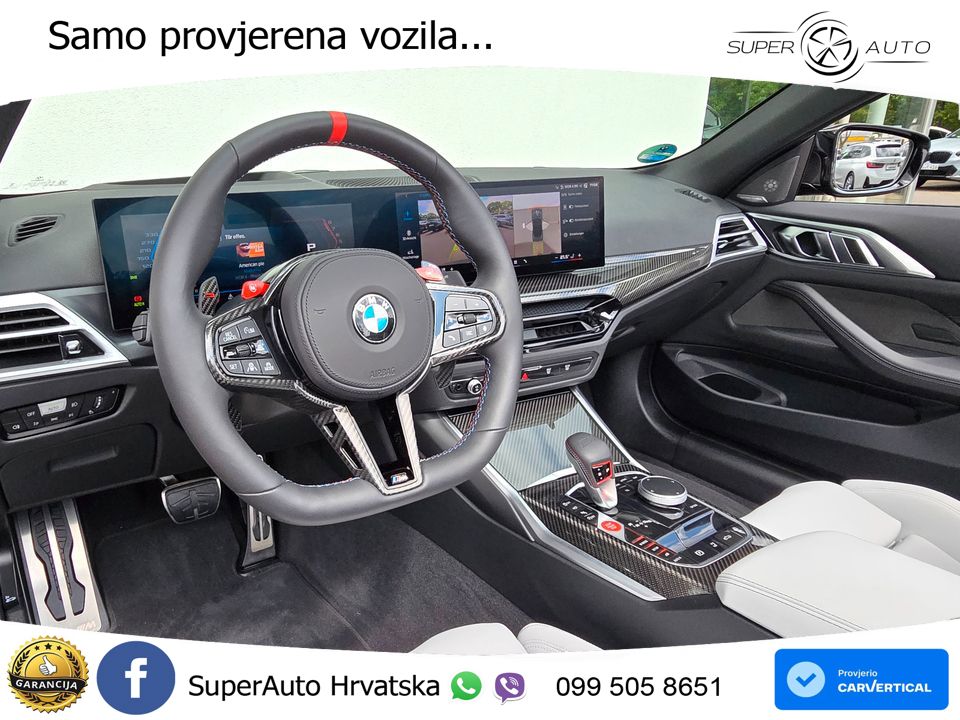BMW M4 Convertible Competition 3.0 (530 KS) xDrive Steptronic LED+GR SJED+ACC