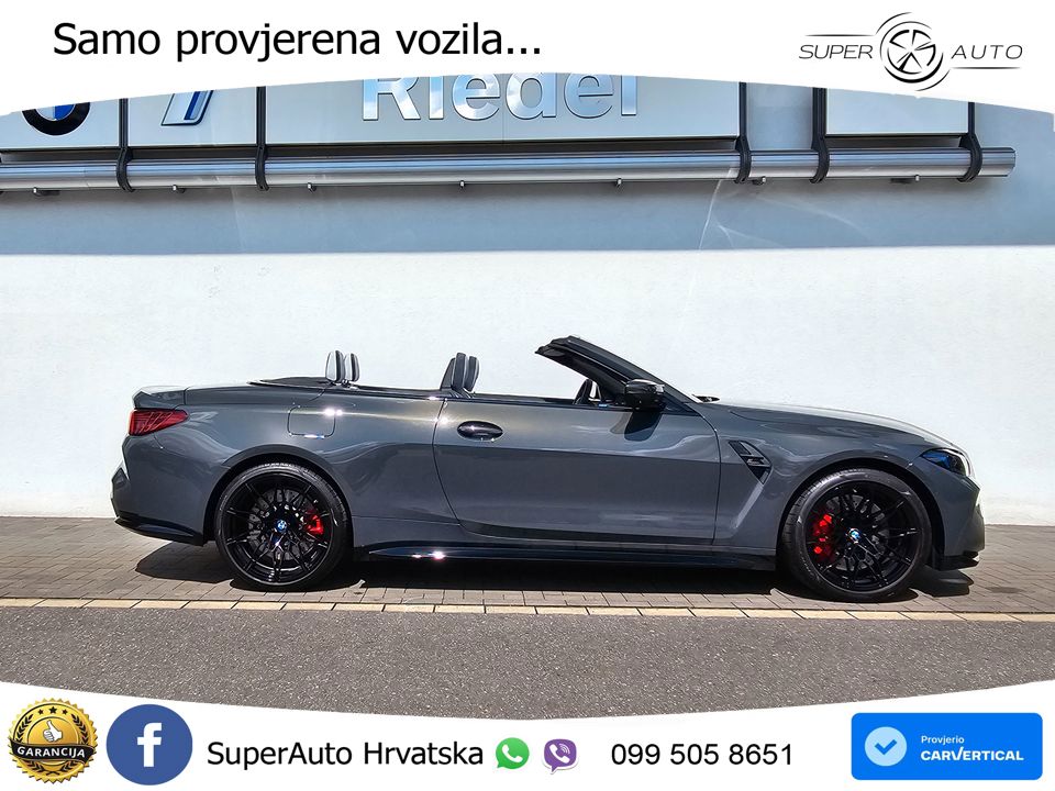 BMW M4 Convertible Competition 3.0 (530 KS) xDrive Steptronic LED+GR SJED+ACC