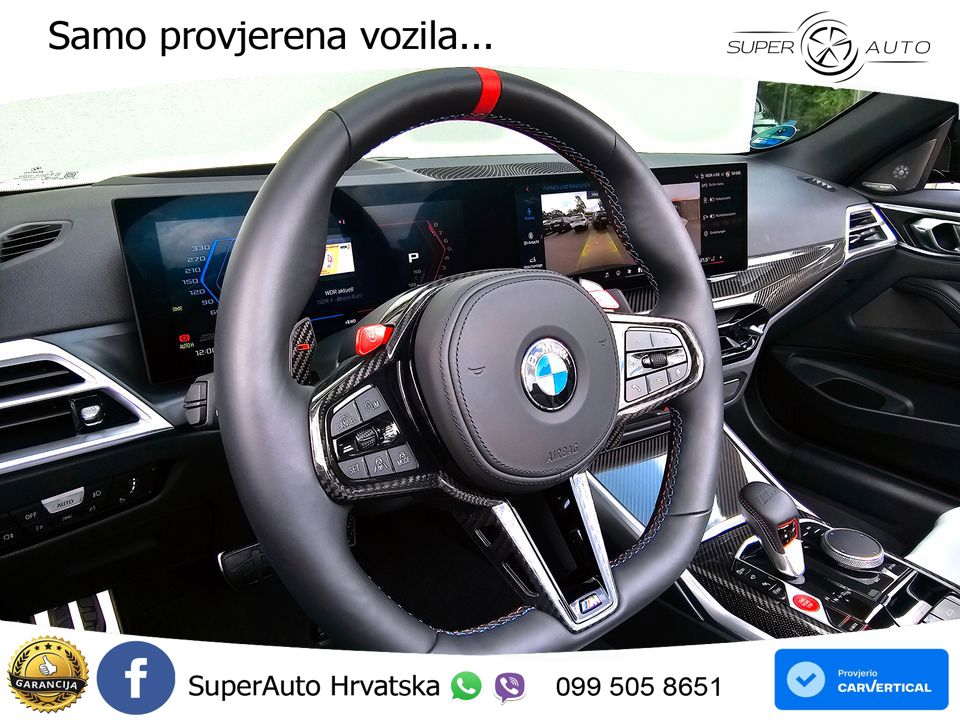 BMW M4 Convertible Competition 3.0 (530 KS) xDrive Steptronic LED+GR SJED+ACC