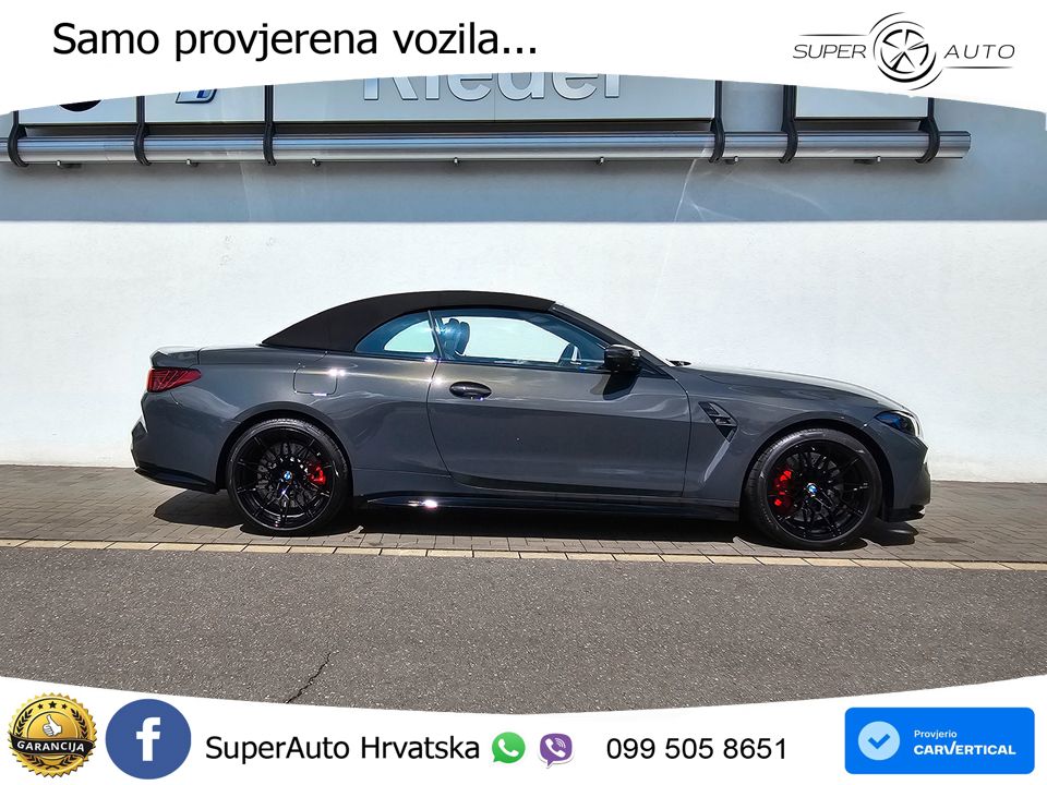 BMW M4 Convertible Competition 3.0 (530 KS) xDrive Steptronic LED+GR SJED+ACC