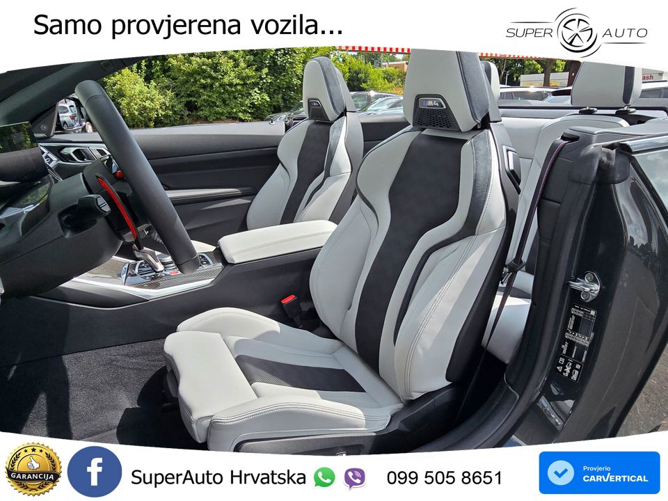 BMW M4 Convertible Competition 3.0 (530 KS) xDrive Steptronic LED+GR SJED+ACC