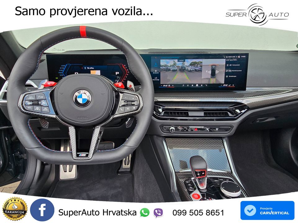 BMW M4 Convertible Competition 3.0 (530 KS) xDrive Steptronic LED+GR SJED+ACC