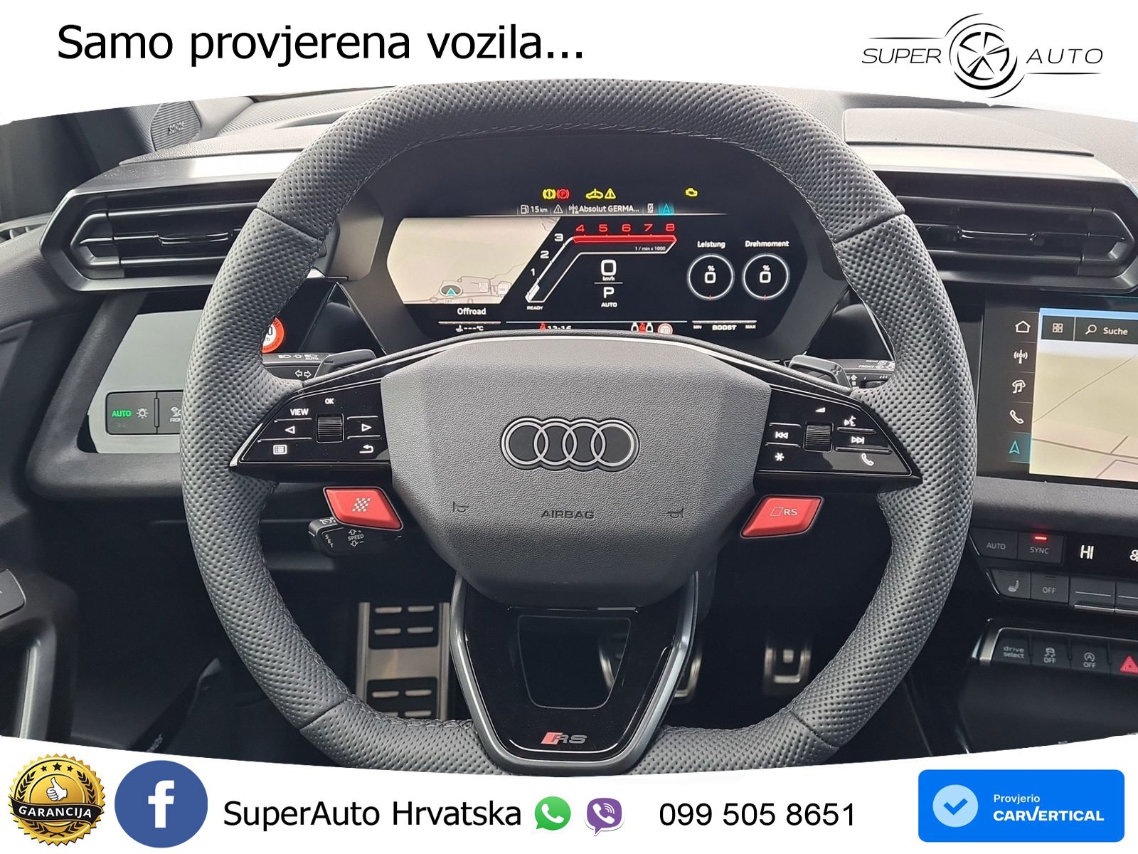 Audi RS3 Sportback 2.5 TFSI (400 KS) quattro S tronic LED+GR SJED+ACC
