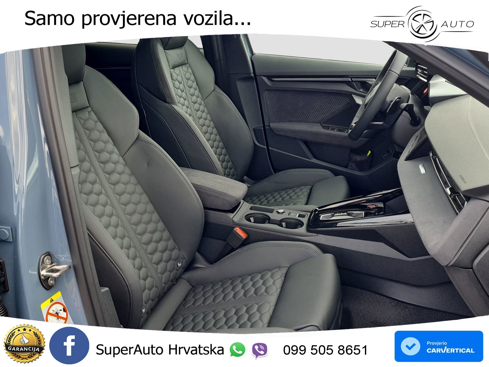Audi RS3 Sportback 2.5 TFSI (400 KS) quattro S tronic LED+GR SJED+ACC