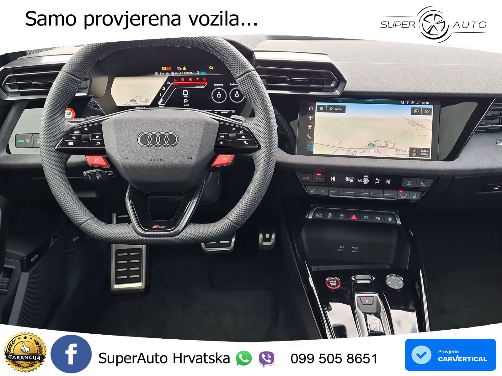 Audi RS3 Sportback 2.5 TFSI (400 KS) quattro S tronic LED+GR SJED+ACC