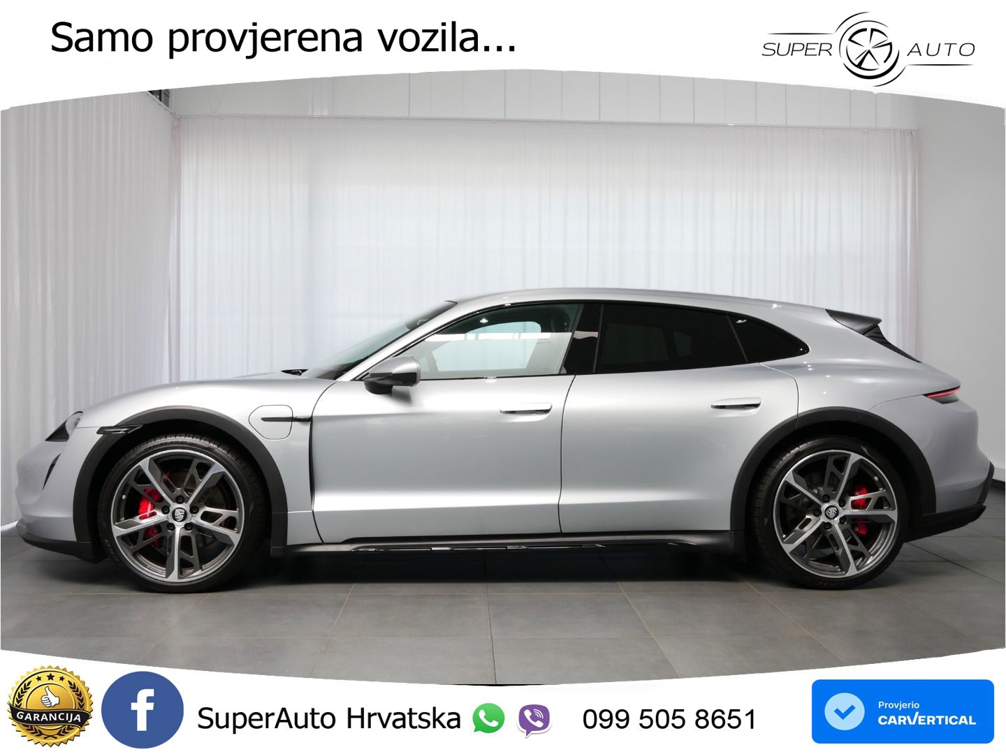 Porsche Taycan Cross Turismo 4S 93.4 kWh (571 KS)