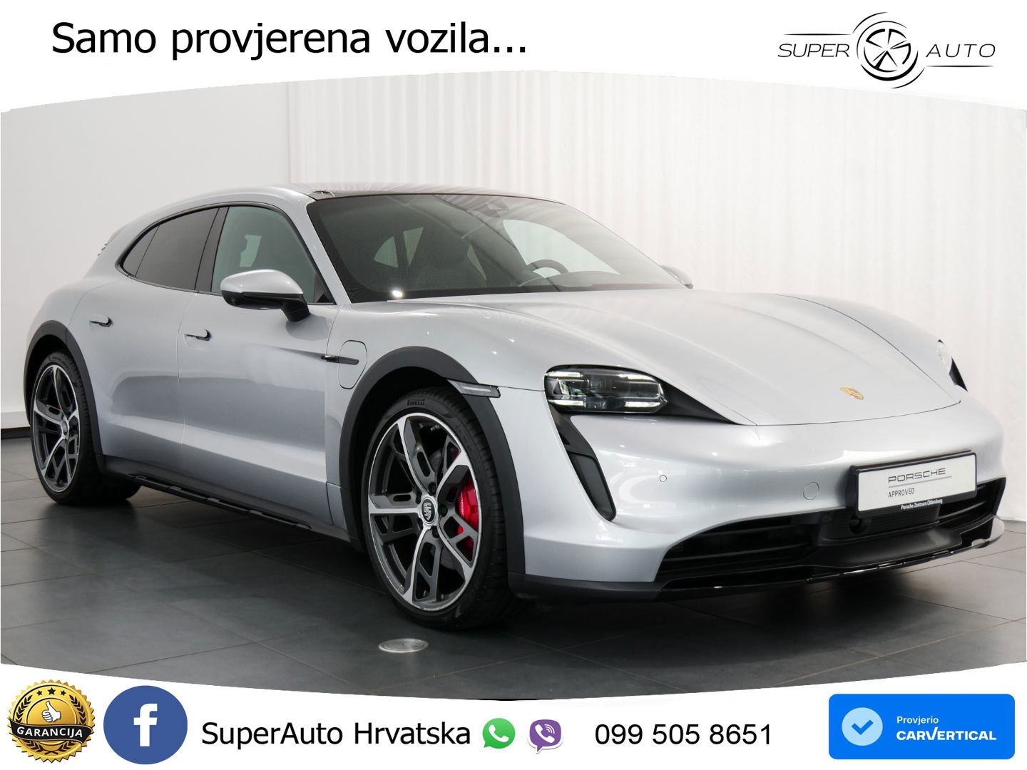 Porsche Taycan Cross Turismo 4S 93.4 kWh (571 KS)