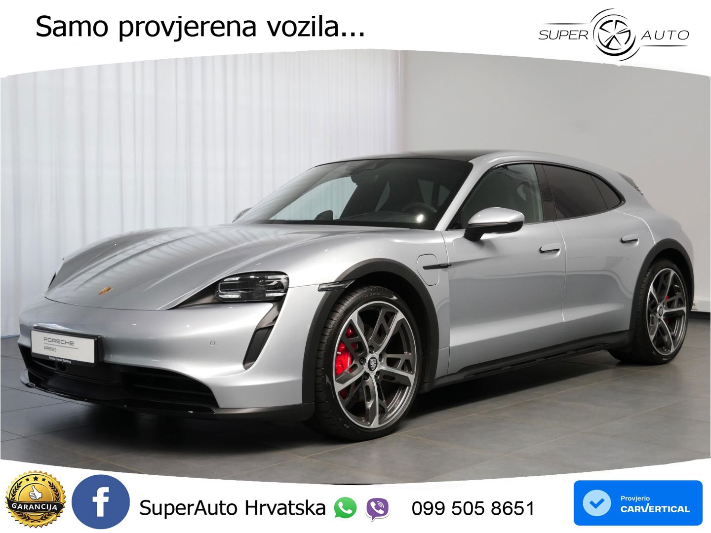 Porsche Taycan Cross Turismo 4S 93.4 kWh (571 KS)