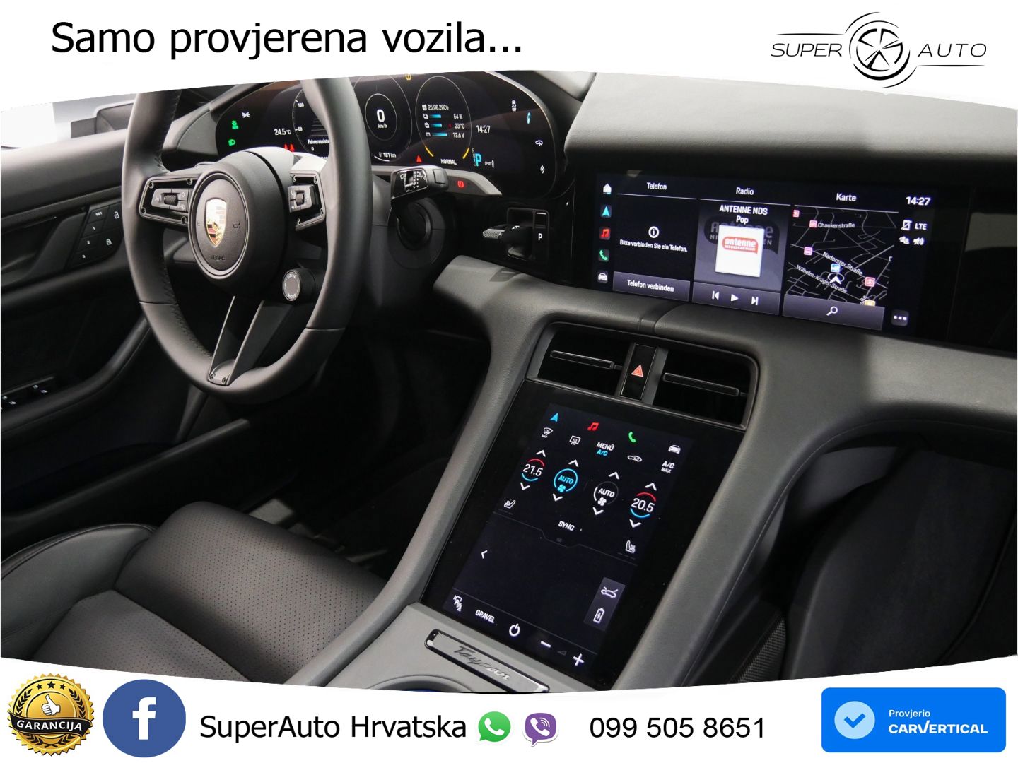 Porsche Taycan Cross Turismo 4S 93.4 kWh (571 KS)