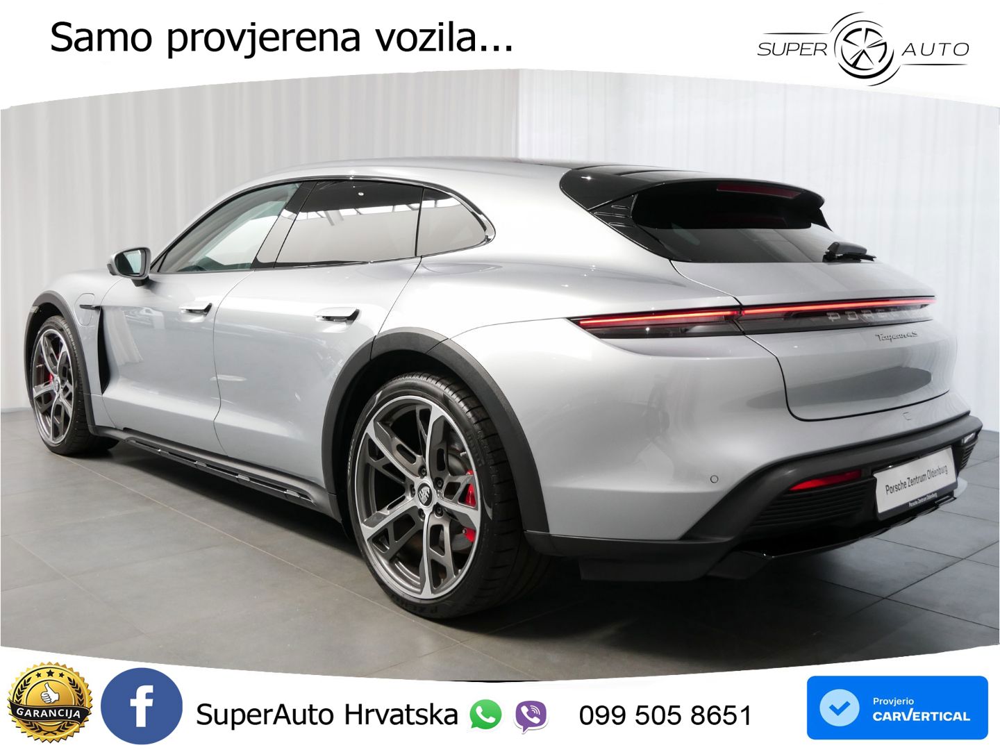 Porsche Taycan Cross Turismo 4S 93.4 kWh (571 KS)