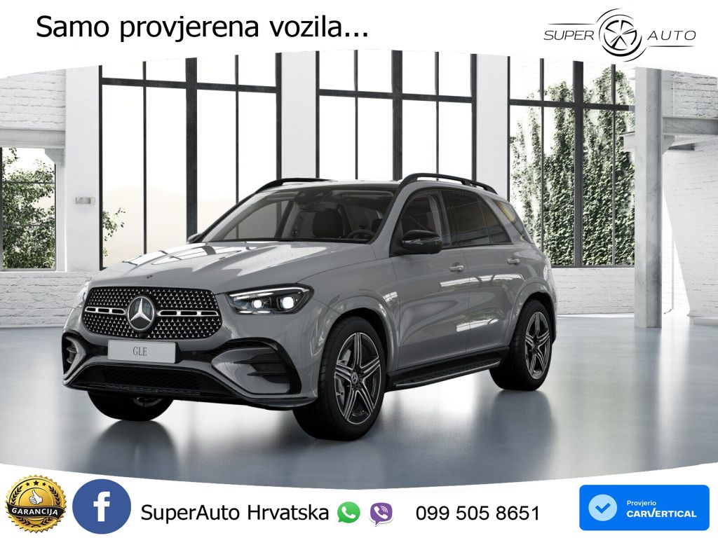 Mercedes GLE 450d (367 KS) EQ Boost 4MATIC 9G-TRONIC AMG LED+GR SJED+ACC