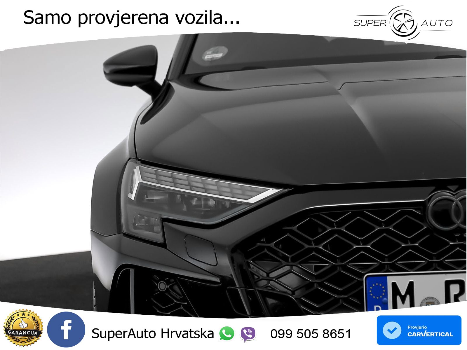 Audi RS3 Sedan 2.5 TFSI (400 KS) quattro S tronic LED+GR SJED+ACC