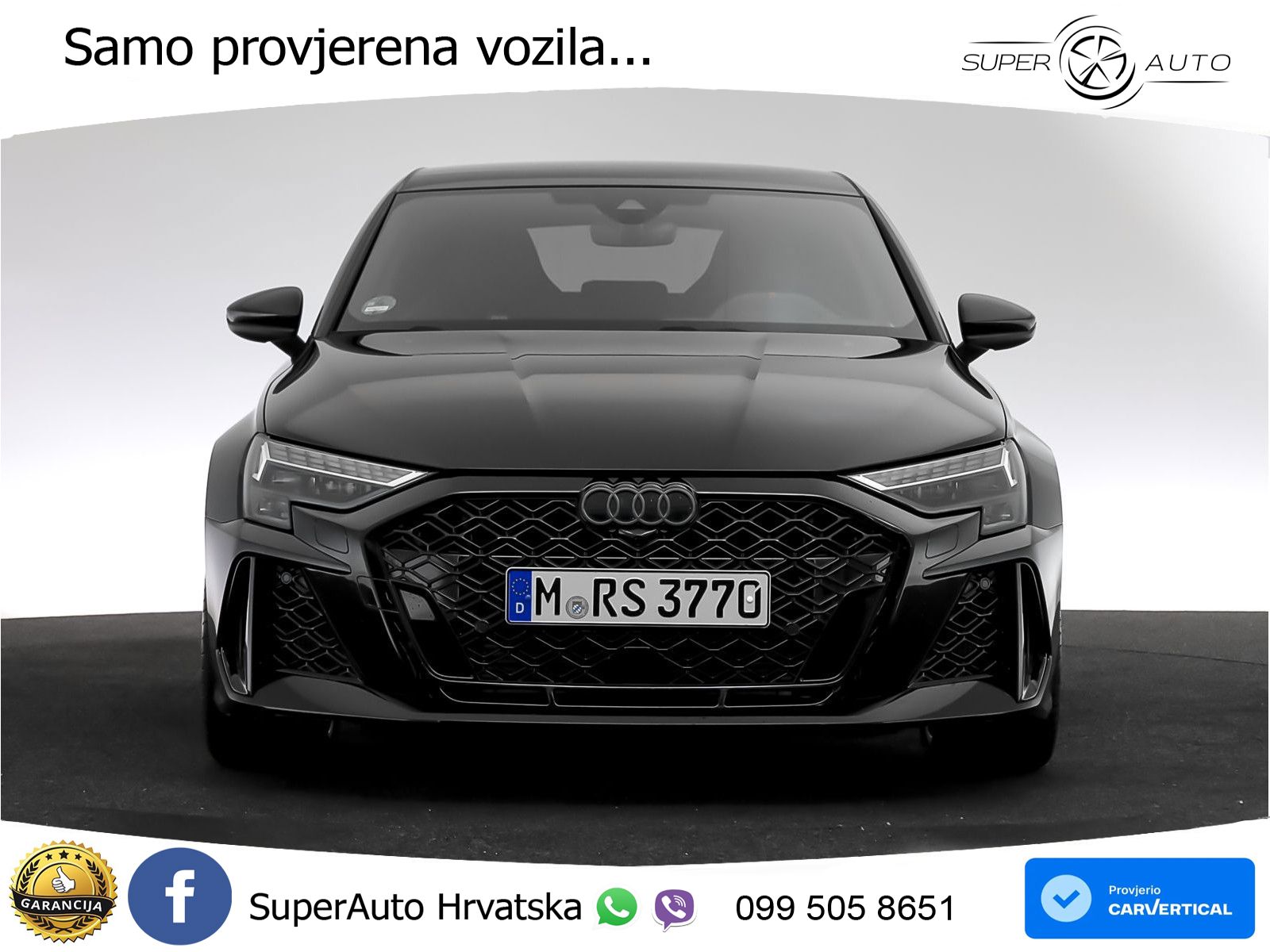Audi RS3 Sedan 2.5 TFSI (400 KS) quattro S tronic LED+GR SJED+ACC