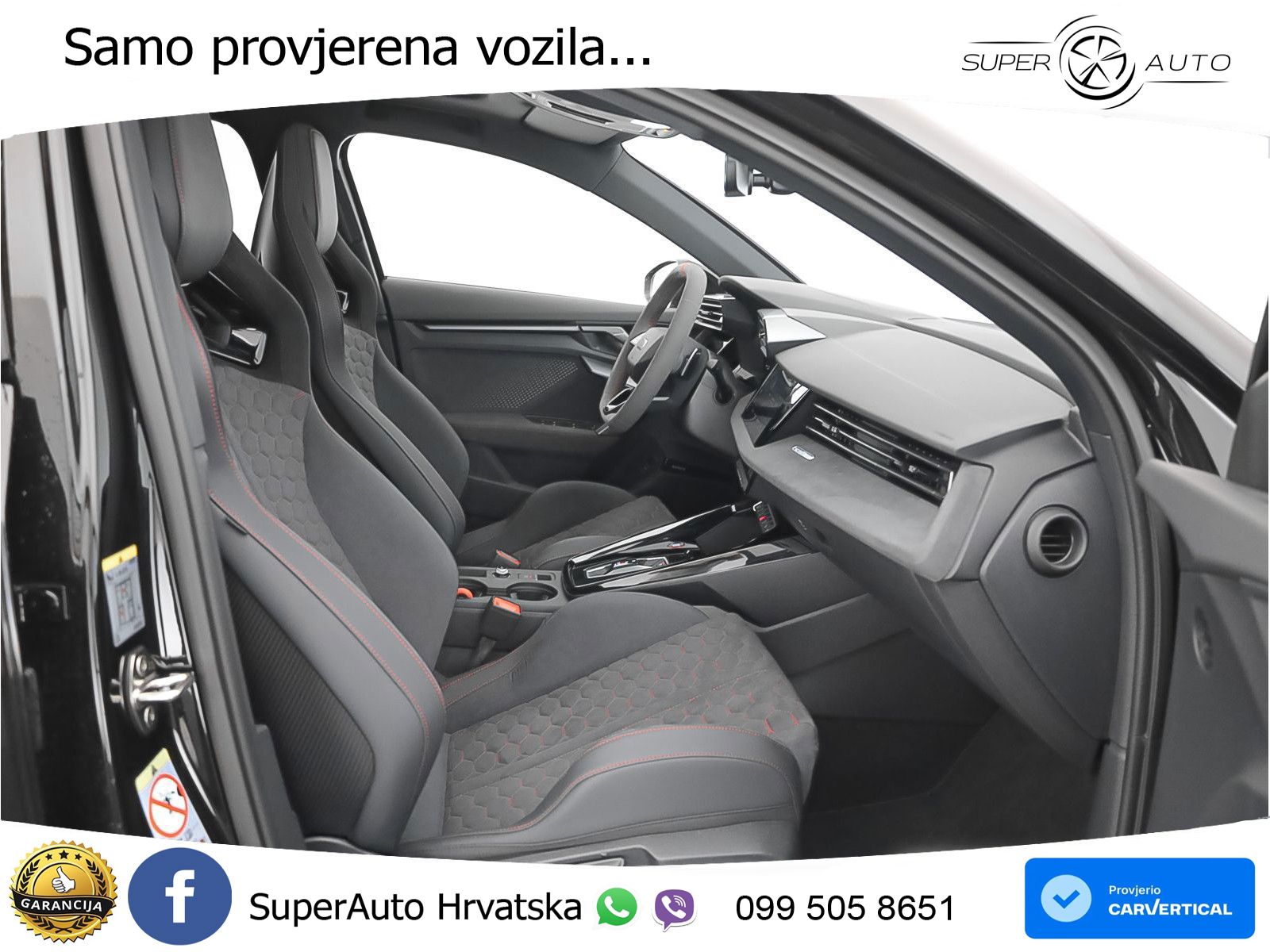 Audi RS3 Sedan 2.5 TFSI (400 KS) quattro S tronic LED+GR SJED+ACC
