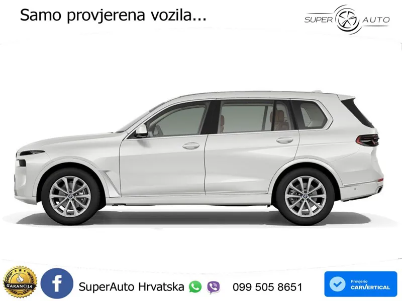 BMW X7 40d (352 KS) xDrive Steptronic M Sport LED+GR SJED+ACC