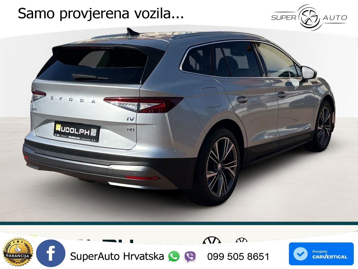 Škoda Enyaq iV 80 82 kWh (204 KS) Loft LED+GR SJED+ACC
