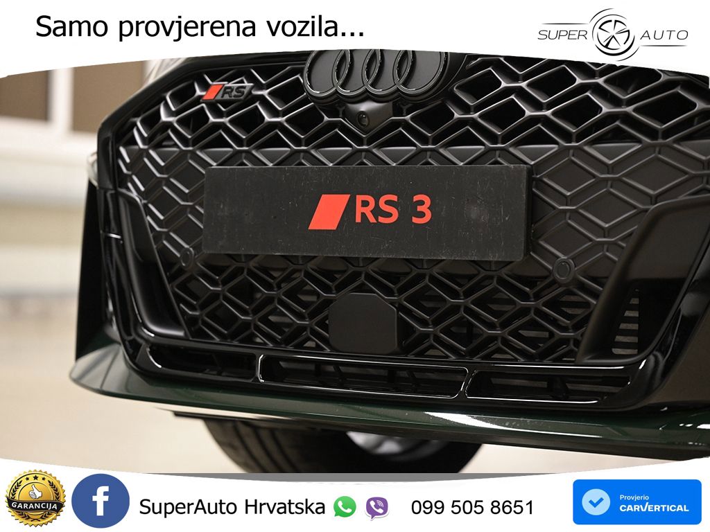 Audi RS3 Sedan 2.5 TFSI (400 KS) quattro S tronic LED+GR SJED+ACC